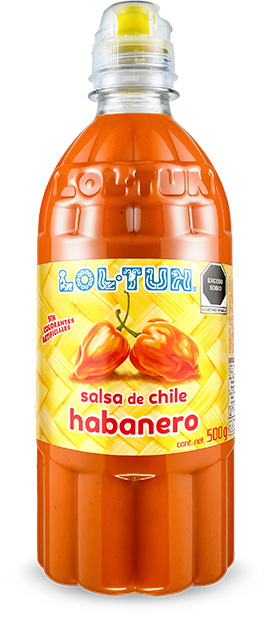 Salsa de Chile Habanero Roja 500 g