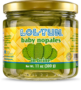 Baby Nopales in Brine 11 oz / 300g